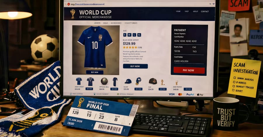 Scammers Target FIFA World Cup 2026 with Fake Sites and Malware