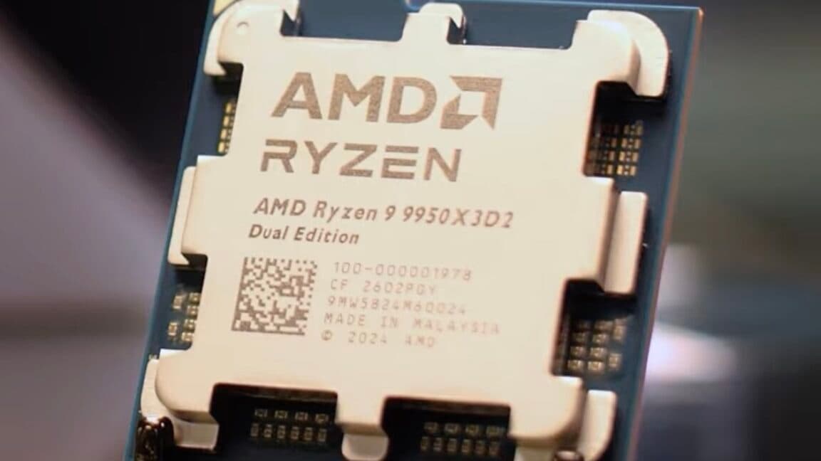 AMD's Ryzen 9 9950X3D2 Dual Edition crams 208MB of cache into a single chip