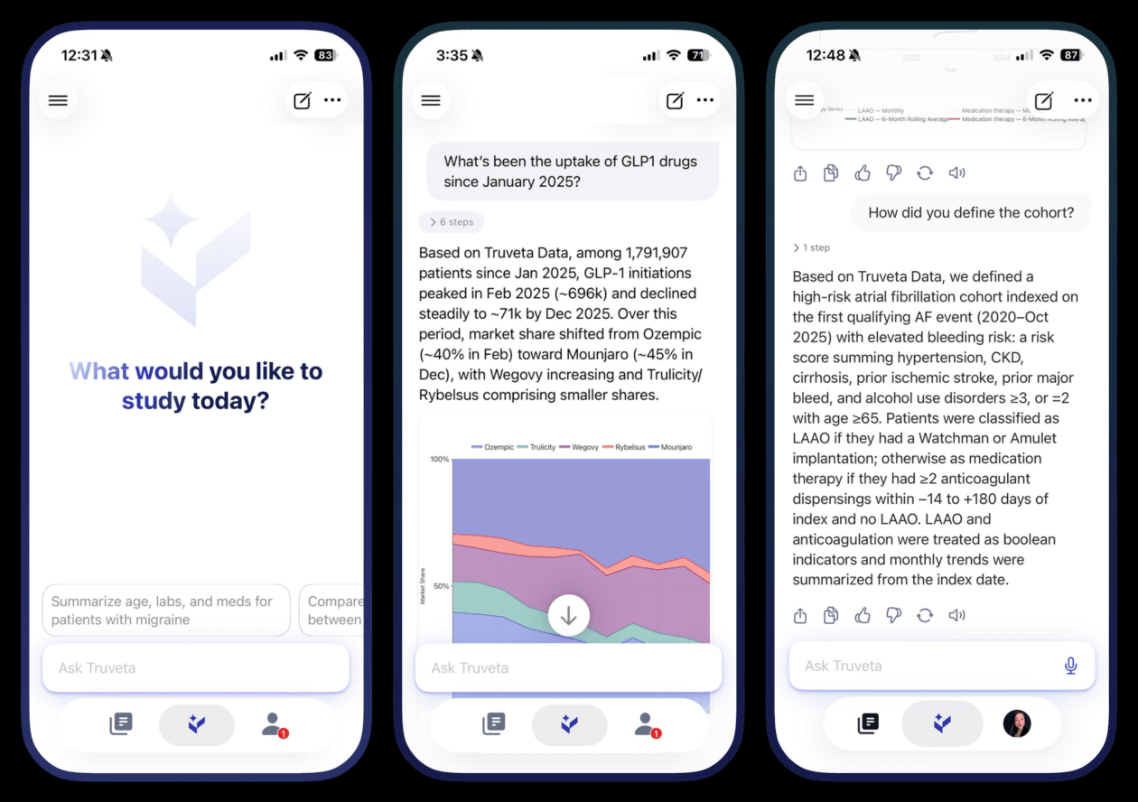 Truveta launches AI research tool to get quick insights from big database of U.S. clinical data