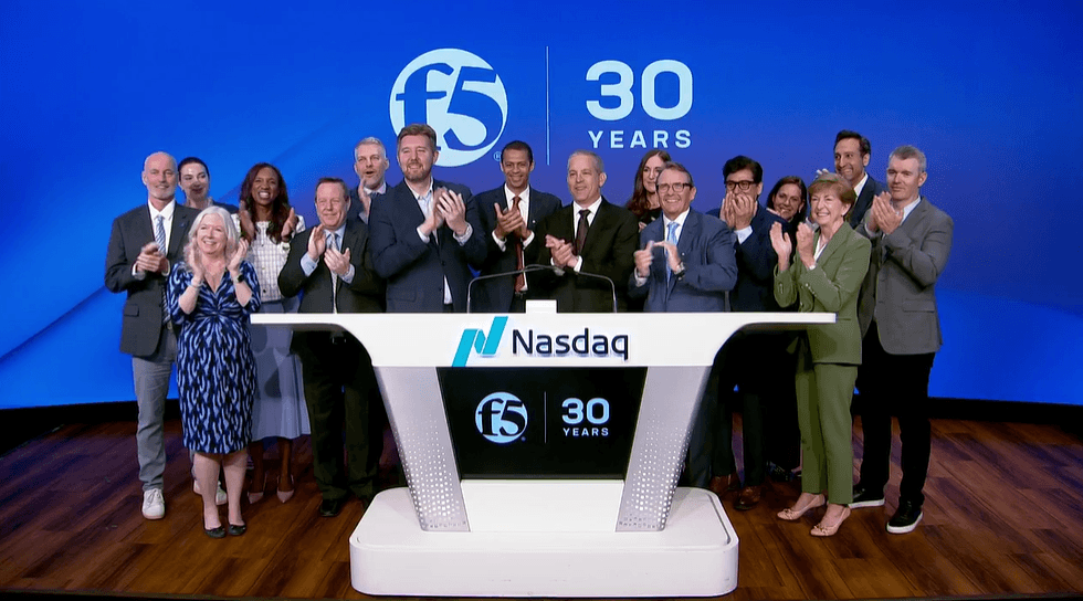F5 celebrates three decades of innovation and success in the tech industry