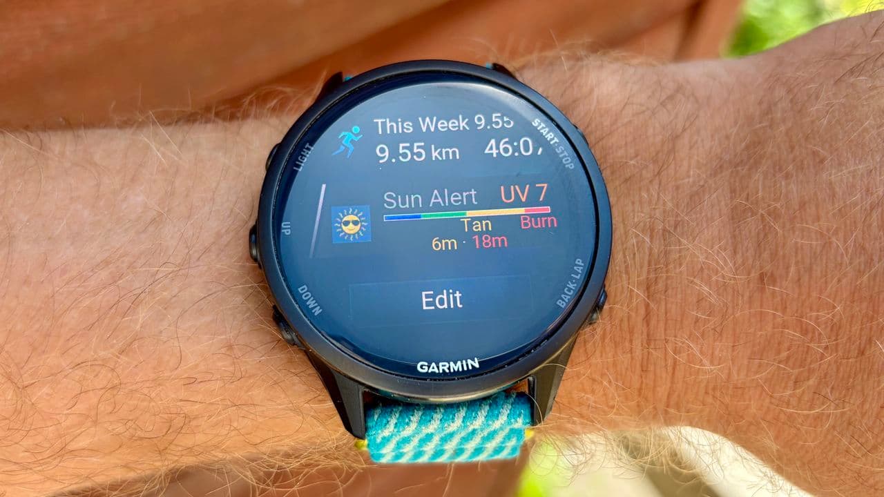 This Garmin app is helping me avoid sunburn during the heatwave, and it’s completely free