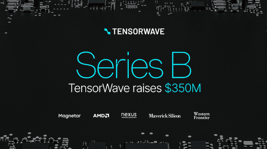 Data center infrastructure startup TensorWave raises $350M to help break Nvidia’s AI chip monopoly