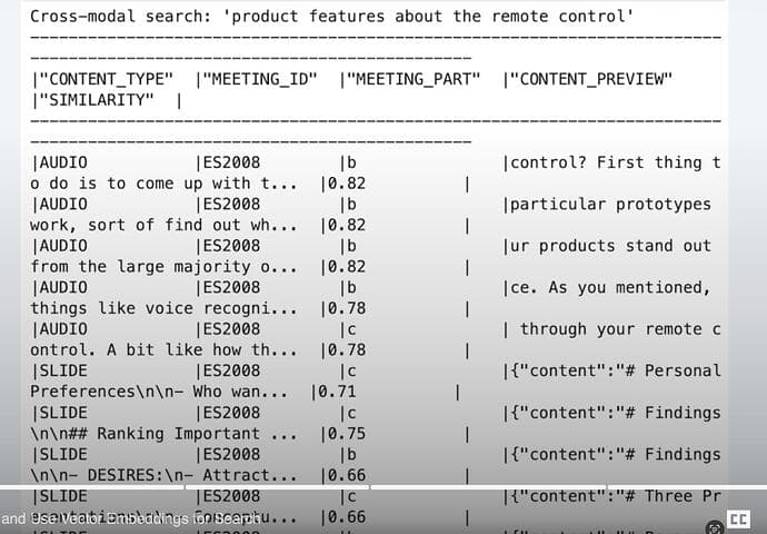 Minor issue in the 3rd video - ORDER BY similarity DESC