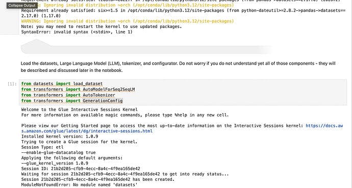 Issue regarding Lab 1
