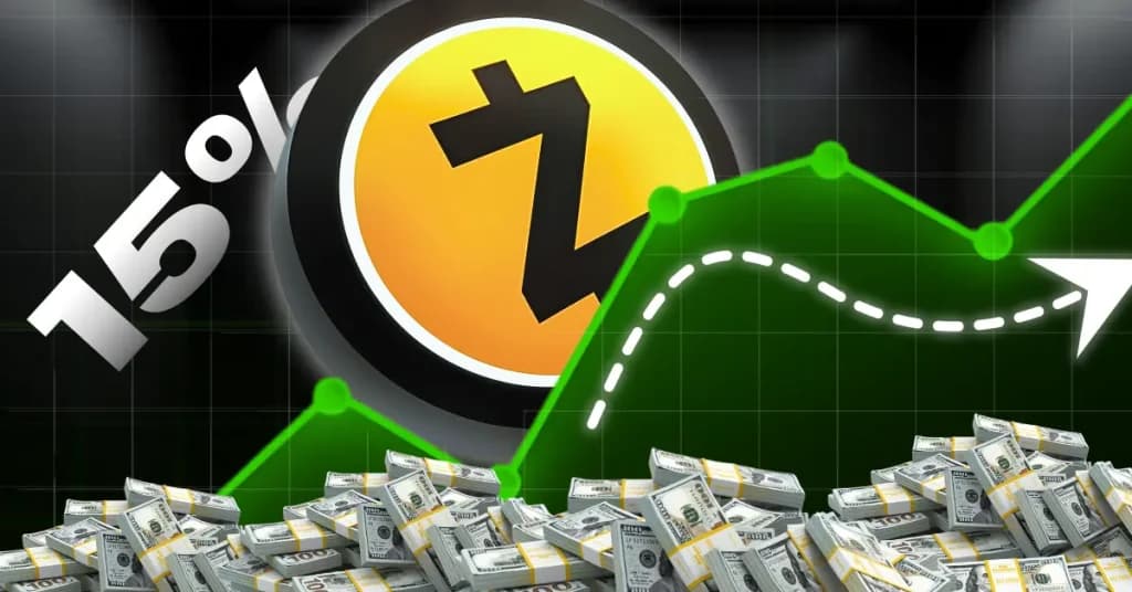 Zcash Hashrate Surge Drives ZEC Price Rise to New Heights