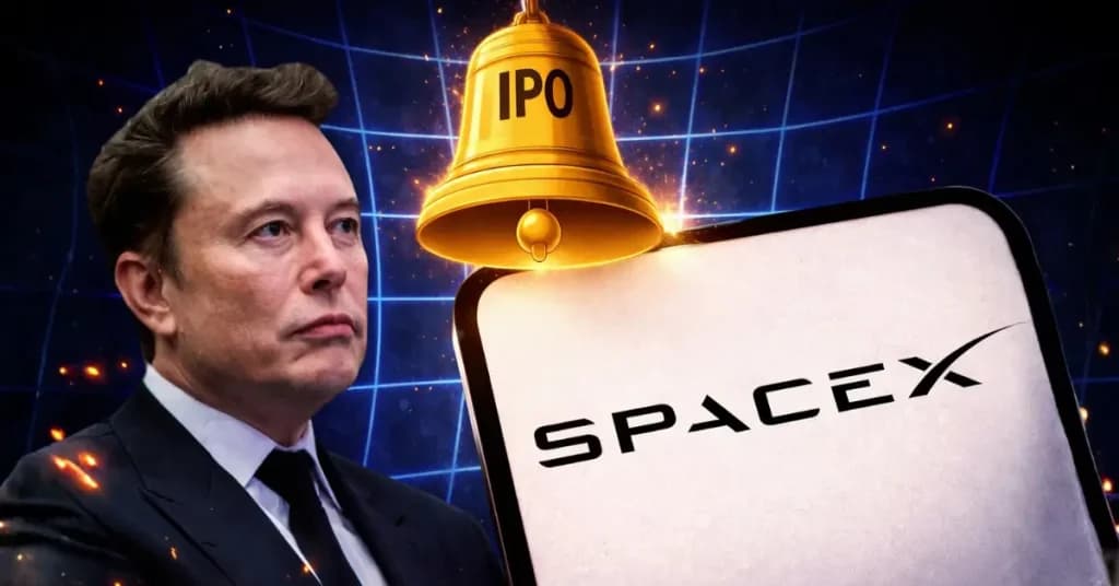 SpaceX's Surprising IPO May Spark Crypto Market Sell-Off Amid Liquidity Crunch