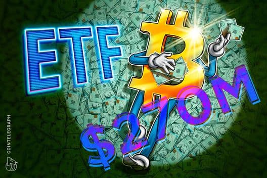 BlackRock Bitcoin ETF sees $269M inflows, best day since early March