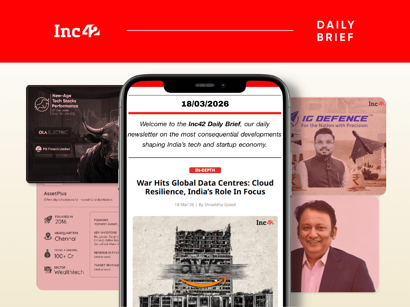 War Hits Data Centres, IG Defence Bags $5 Mn & More