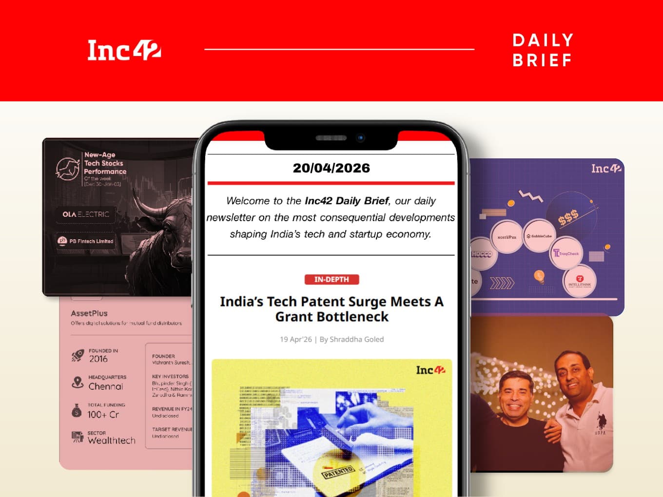 India’s Patent Chasm, Weekly Funding Rundown & More