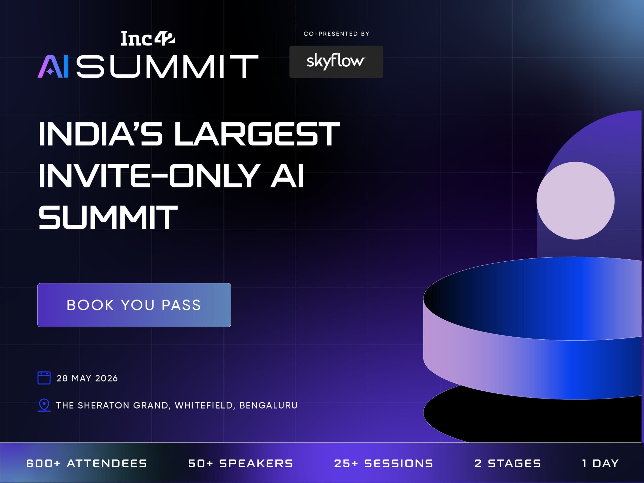 Announcing Inc42 AI Summit 2026: 600+ Founders & Leaders, Zero Fluff, All About Shipping AI In India