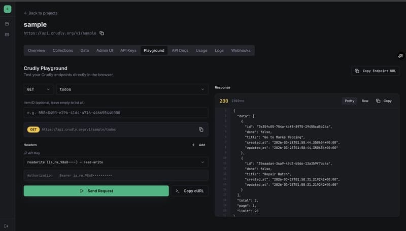Cloud Backend Simplified