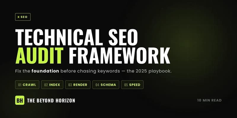 Cloud Optimization Mastery: A 2026 Technical SEO Audit Blueprint