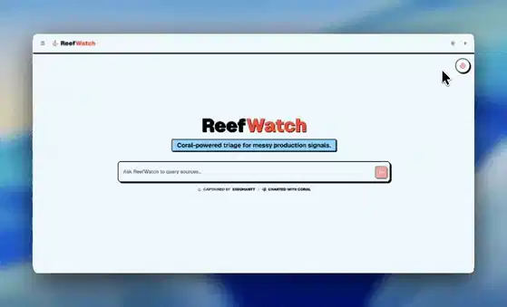 Building ReefWatch, a Coral-Powered Production Triage Agent