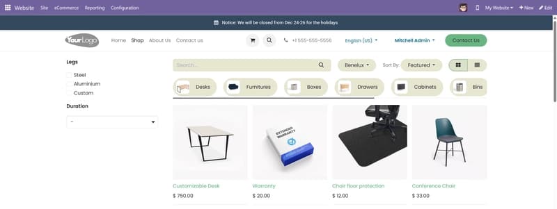 Effortlessly Add Odoo Website Promo Bars This Black Friday Without Custom Code