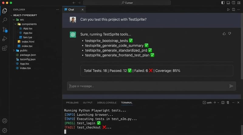 TestSprite MCP Server: Review Developer Lengkap — Testing React+TypeScript dengan Pengalaman Locale Handling (Indonesia)