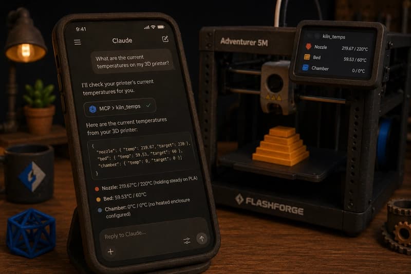 I Wrote an MCP Server for My 3D Printer