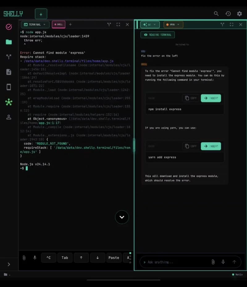 I Can't Write Code. But I Shipped a Native Android Terminal IDE with Claude Code + Codex Running Natively — No Termux Required.