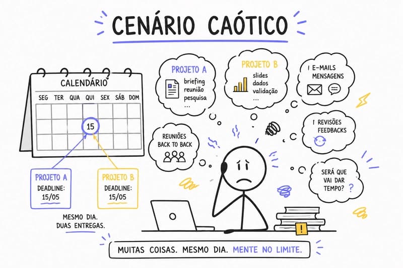 Quando o Pomodoro não funciona: organização realista para TDAH em burnout