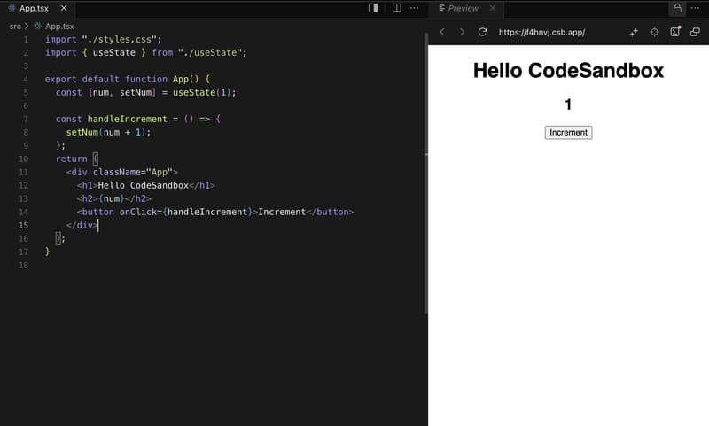 Crafting a Custom React State Hook in Just a Handful of Code Lines