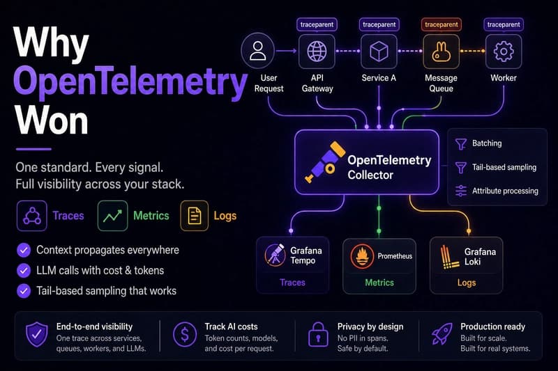 OpenTelemetry in Production: Traces, Context, and What Actually Matters