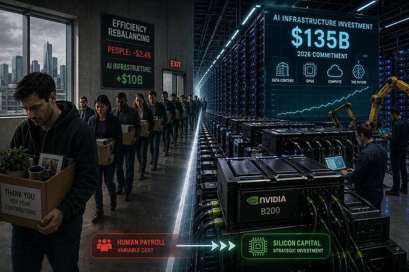 Big Tech Is Firing Humans to Buy More GPUs