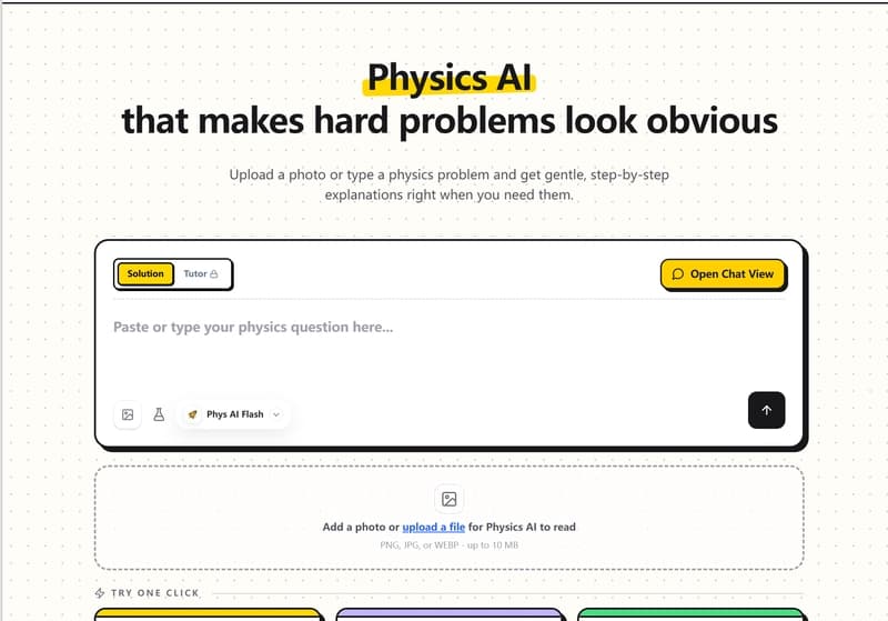 How I Built a Physics AI Solver to Visualize Complex Equations and Help Students