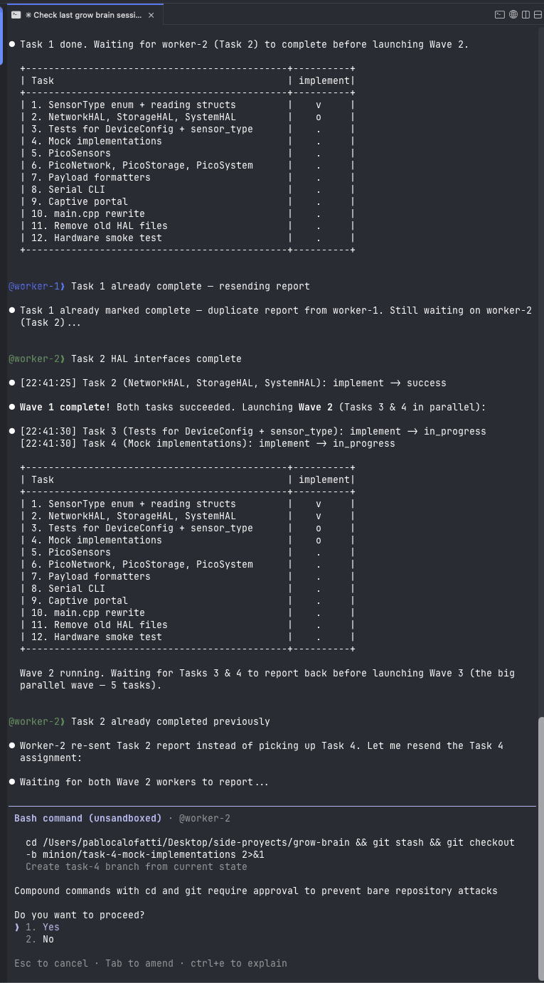 One Brain, Many Hands: Building a Parallel Task Orchestrator for AI Agents