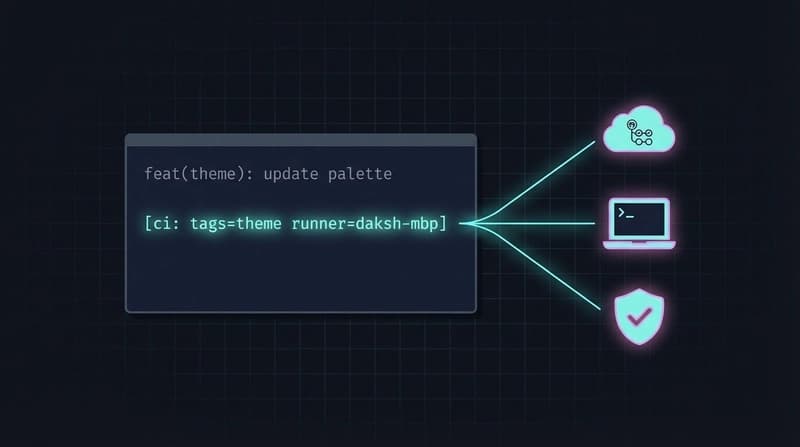 Stop Wasting GitHub Actions Minutes: How We Built a Commit-Driven CI System for iOS