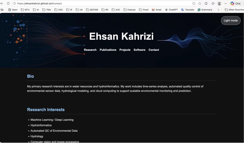 Finishing My Personal Website: Mobile-Friendly, Dark Mode, and a Better Projects Section