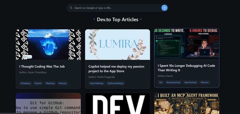 I got tired of useless news, so I built a Firefox extension for Dev.to