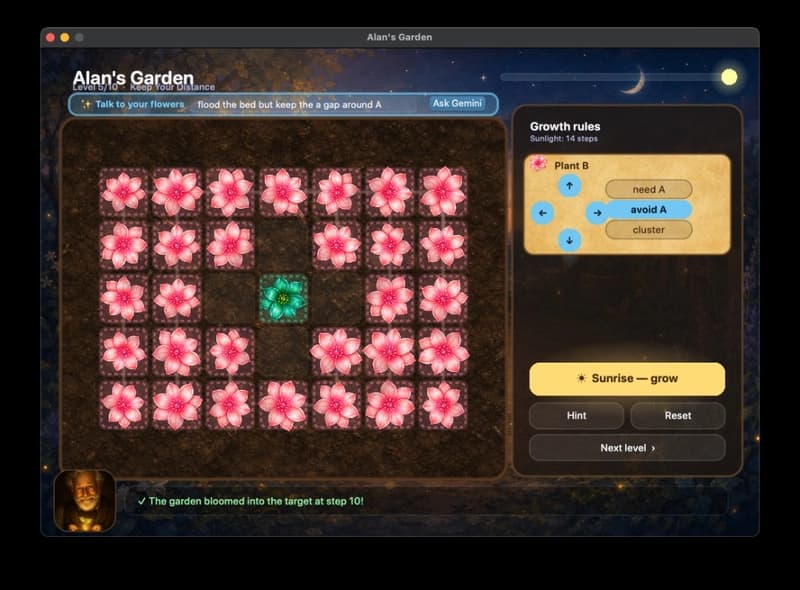 Petals of Code: Where Bloomed Flowers Hold Secrets of Tiny Programs