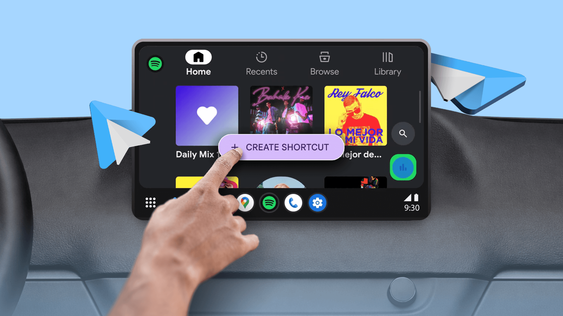 I finally replaced Android Auto voice commands with one-tap shortcuts, and they just work better