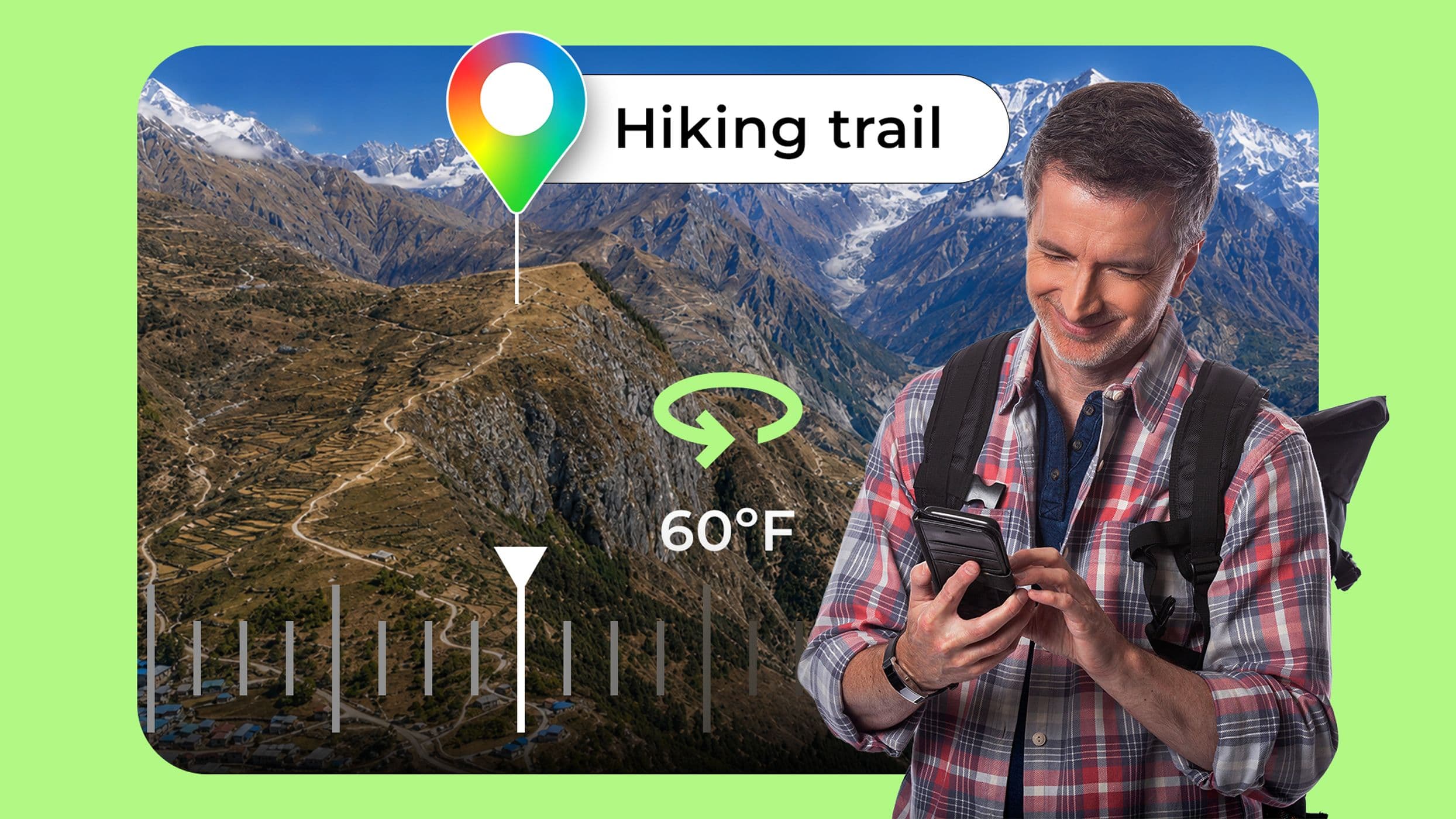 Exploring 'Immersive View' for pre-hike planning from home