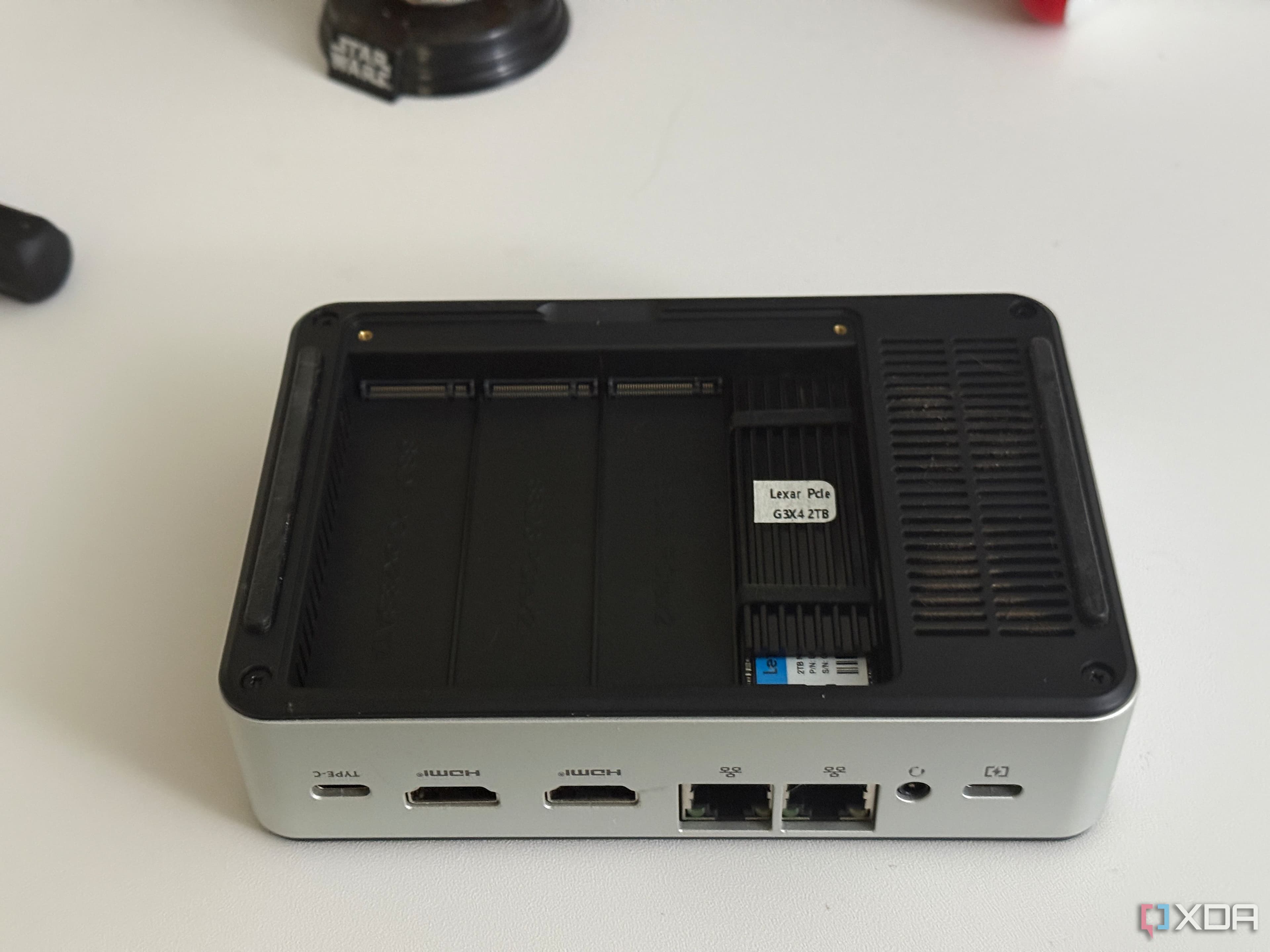 The mini PC spec I care about most isn't the CPU, it's the PCIe lanes