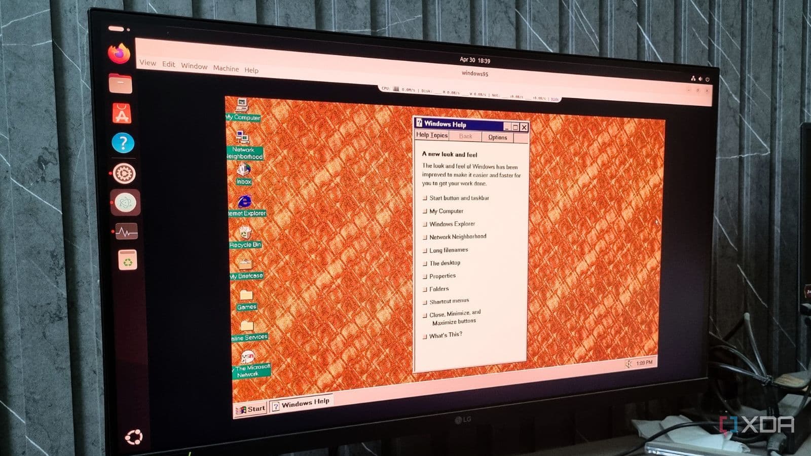 This GitHub project lets you run Windows 95 on any Linux machine and relive nostalgia