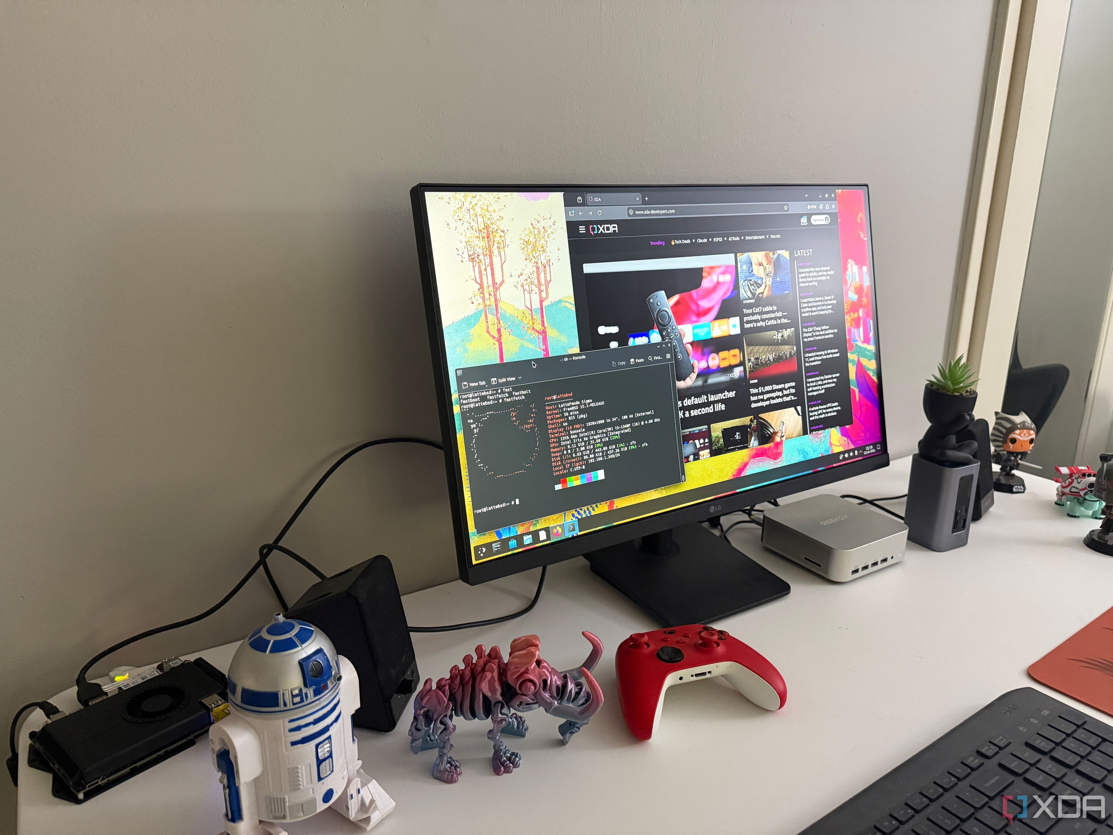 I installed FreeBSD as my daily driver, and it was surprisingly good