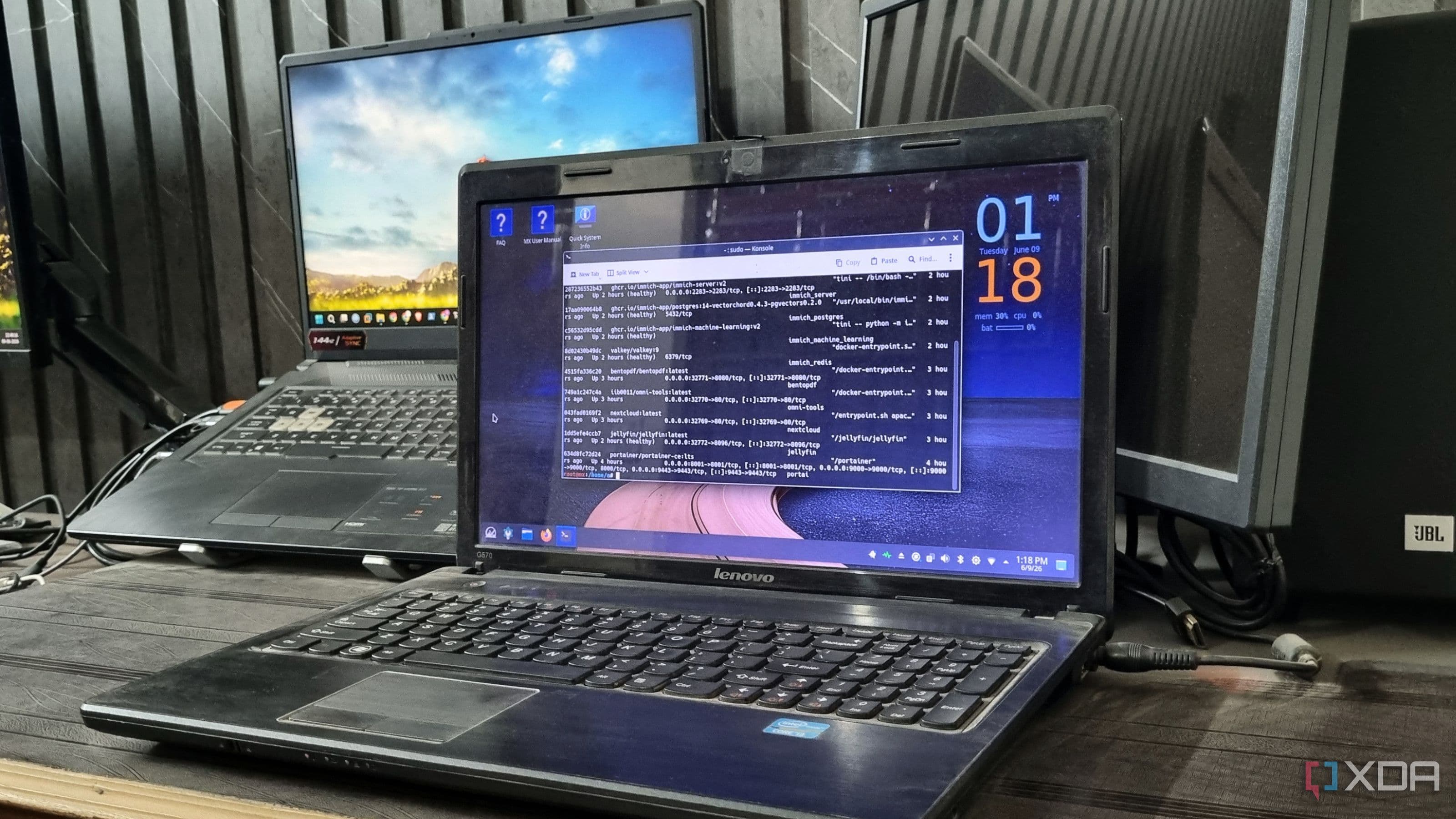 Transforming an old laptop into a personal app server exceeded my expectations