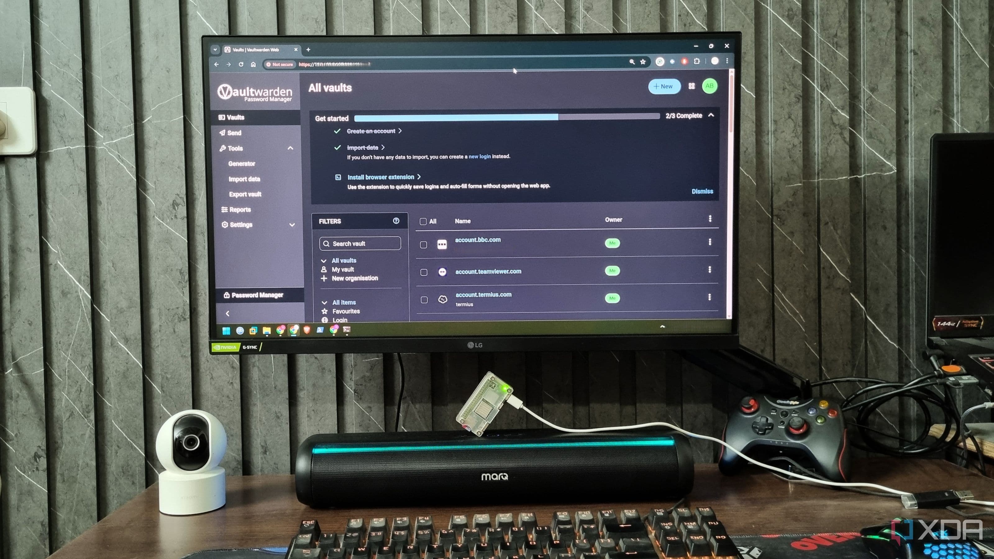 Vaultwarden has been running on a Raspberry Pi Zero in a drawer for a year, and it's the most underrated thing I host