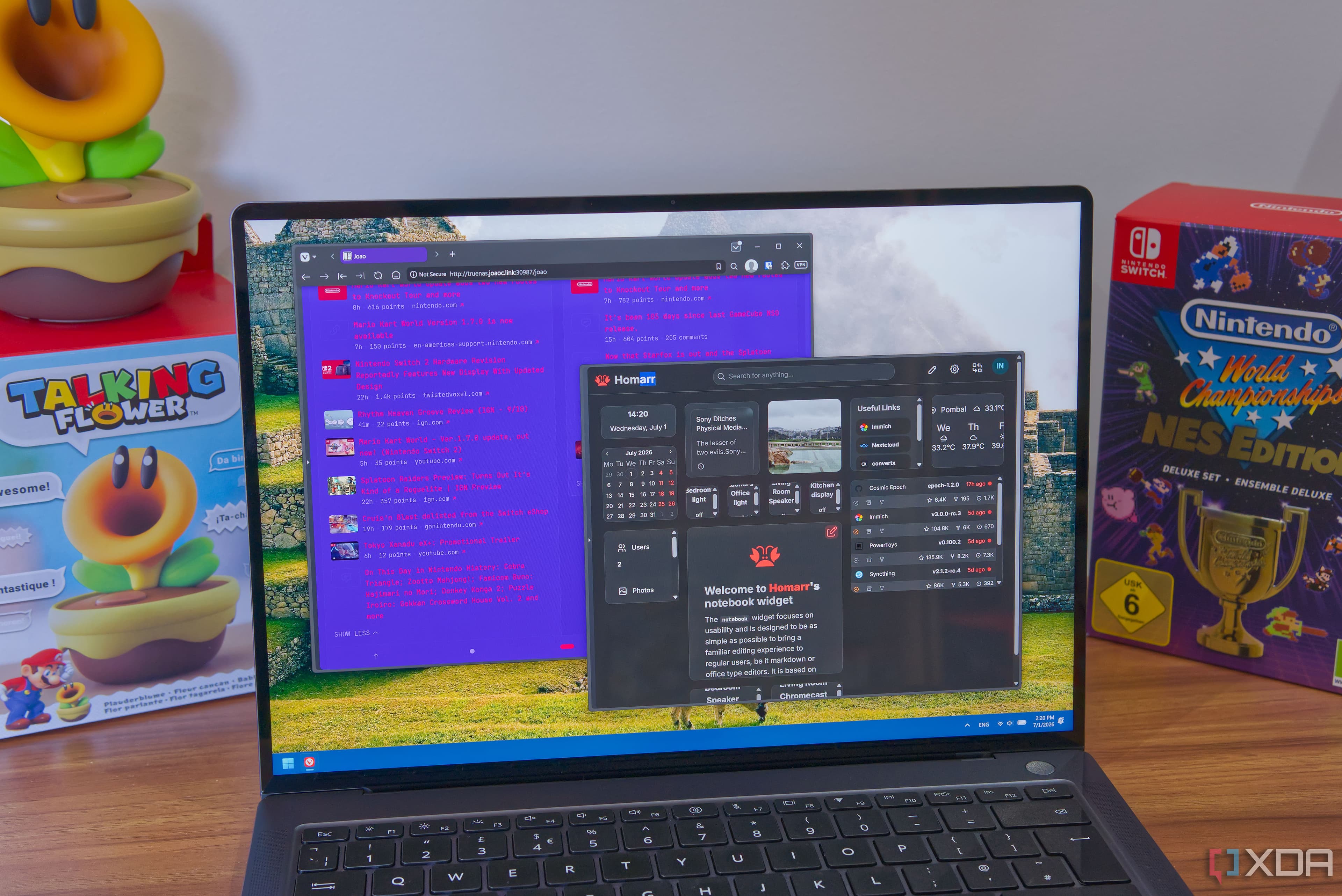 Self-hosted dashboards finally made my new tab page actually useful
