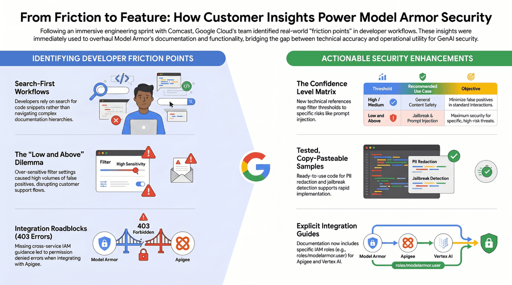 How customer collaboration is shaping the future of GenAI security with Model Armor