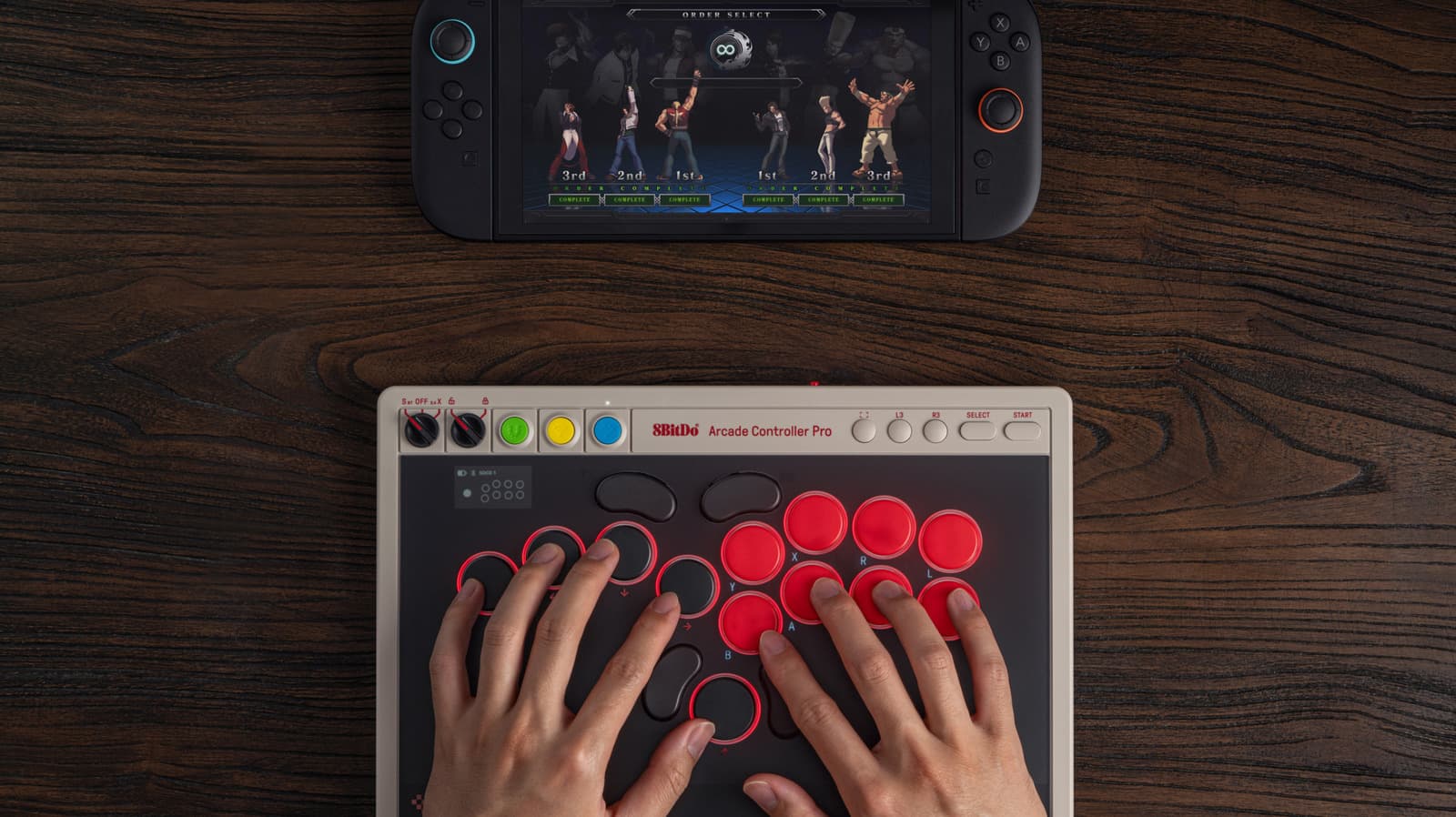 Fighting Games Get Serious Upgrade as 8BitDo Debuts Arcade Controller Pro