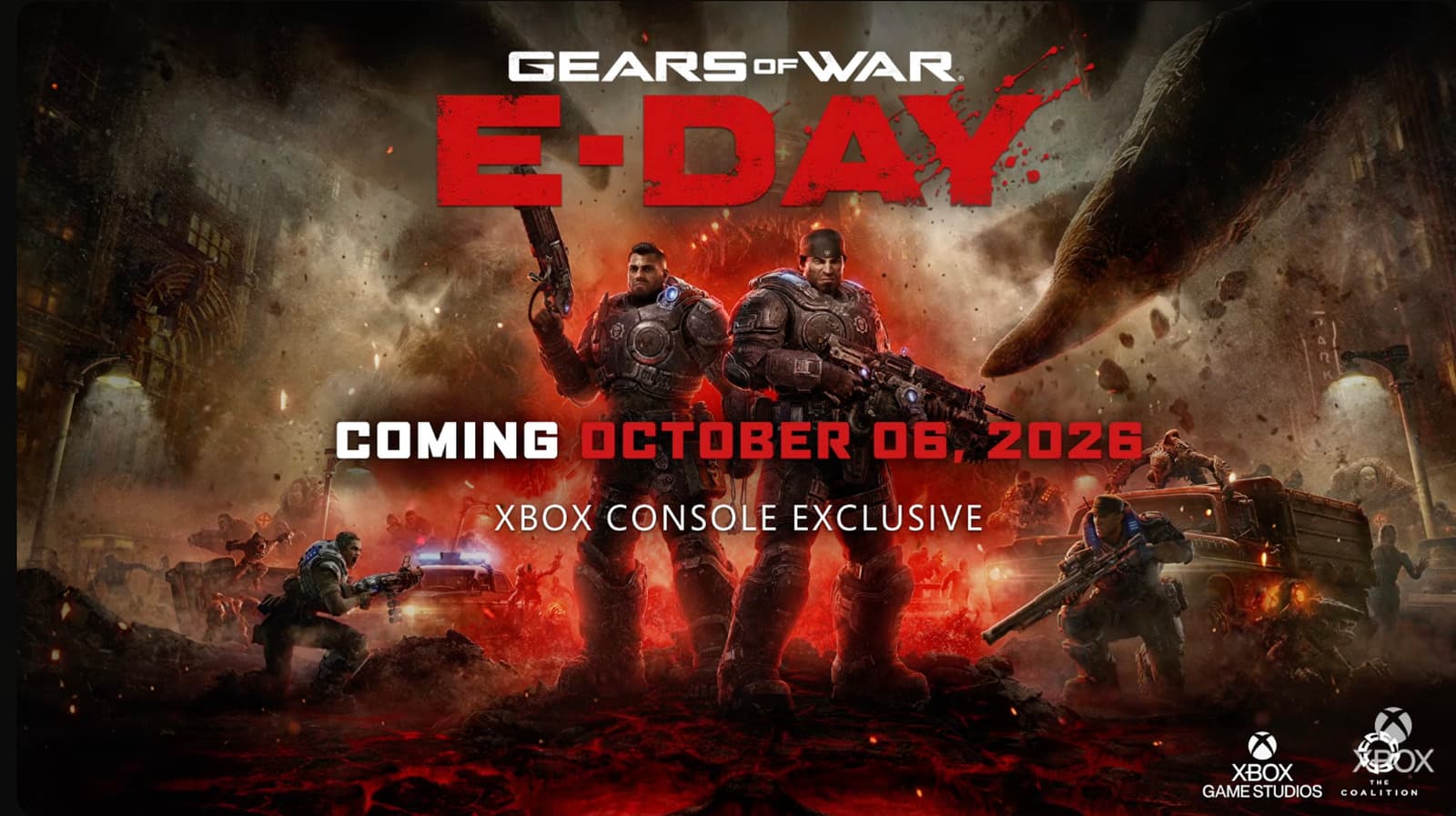 Gears of War Revolution Hits Xbox and PC on October 6