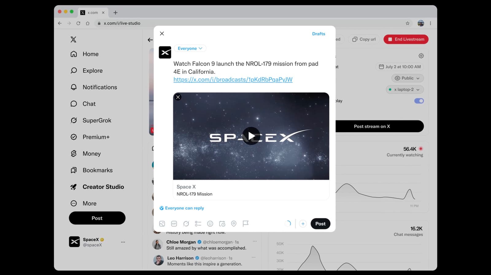 X intensifies live video efforts with revamped creator compensation plan