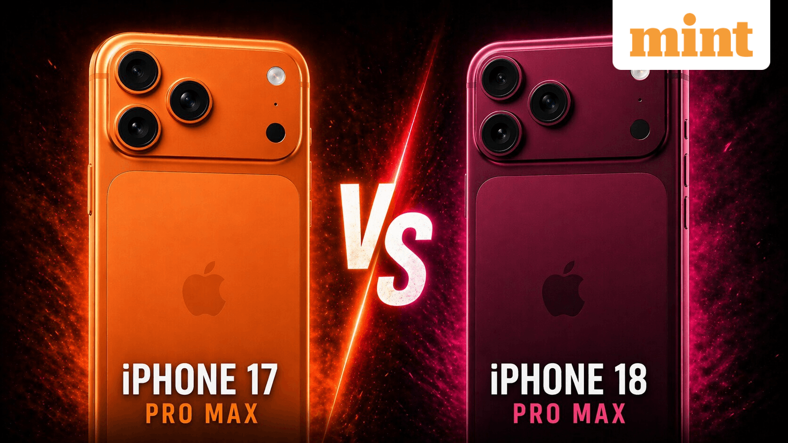 iPhone 17 Pro Max vs iPhone 18 Pro Max: New colours, processor, camera and expected upgrades