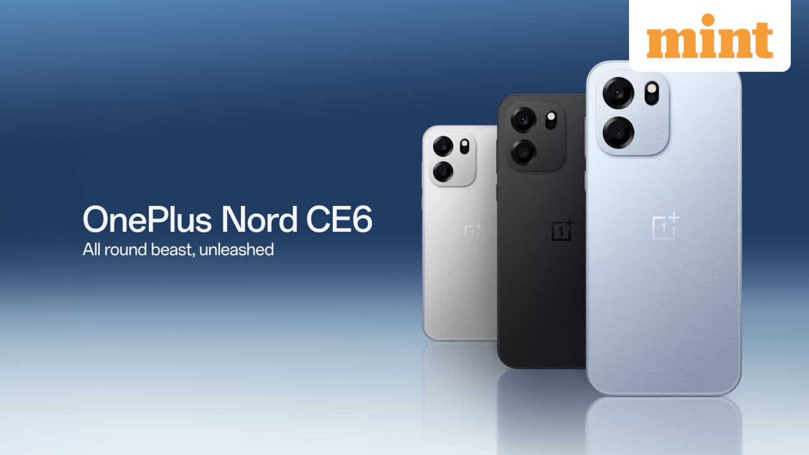 OnePlus Nord CE6 launched in India with 8,000mAh battery, price starts at ₹29,999