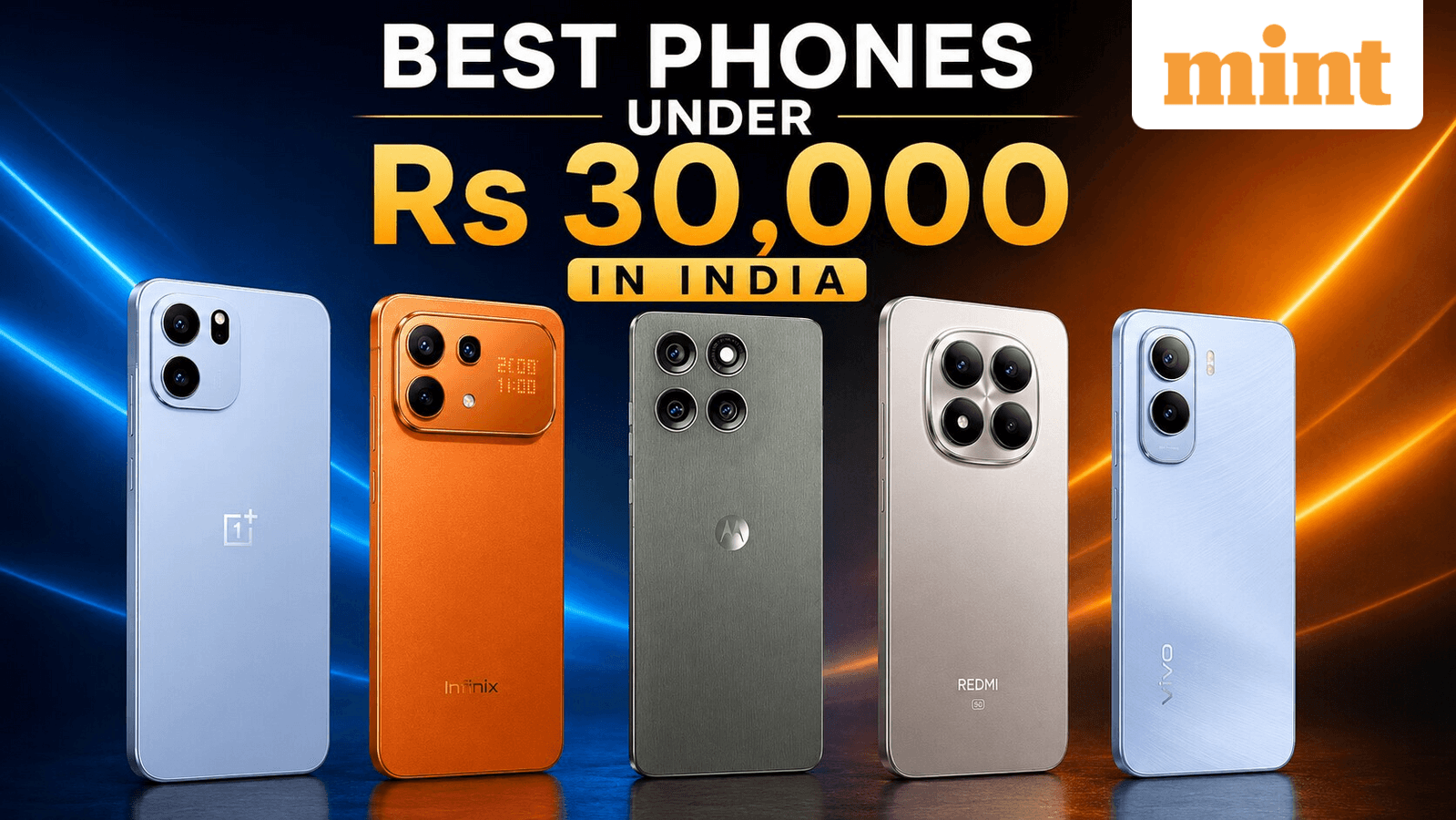 Best smartphones under ₹30,000 featuring OnePlus Nord CE 6, Infinix Note 60 Pro and Motorola Edge 60 Pro