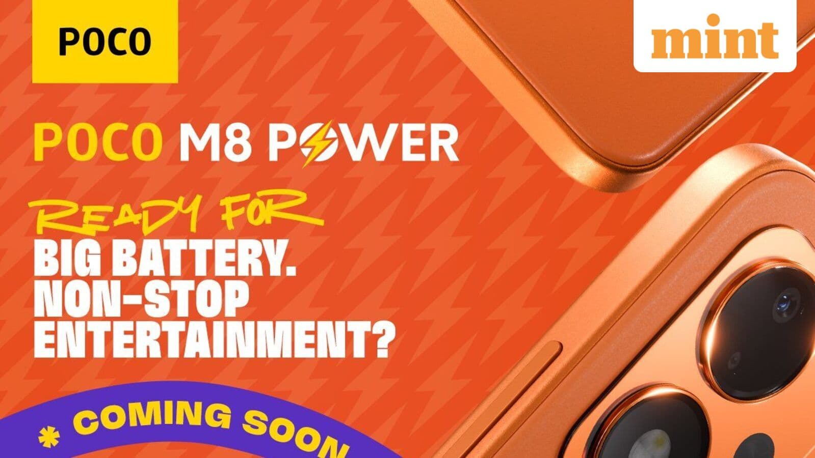 Poco M8 Power Unleashes Power in India on August 4